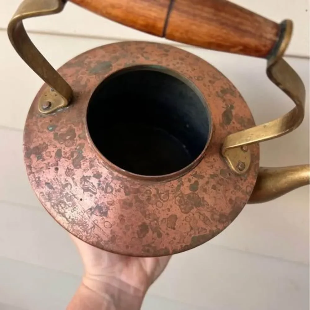 Vintage Solid Copper￼ Kettle-  Made in Portugal